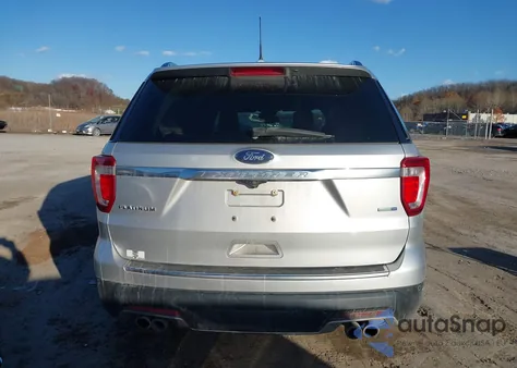 2018 Ford Explorer Platinum z USA, uszkodzony, nr VIN 1FM5K8HTXJGA86600